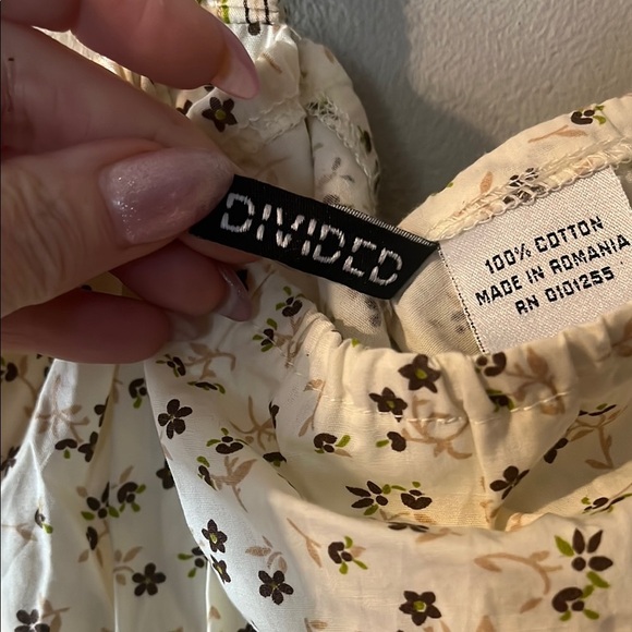 Floral and Striped Maxi Dress - Picture 4 of 5